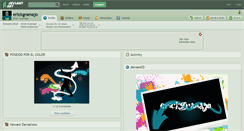 Desktop Screenshot of erickgramajo.deviantart.com