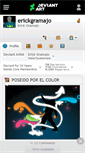 Mobile Screenshot of erickgramajo.deviantart.com