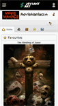 Mobile Screenshot of moviemaniacs.deviantart.com