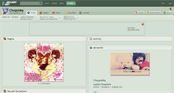 Desktop Screenshot of choqoloka.deviantart.com
