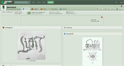 Desktop Screenshot of dawnland.deviantart.com