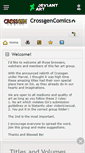Mobile Screenshot of crossgencomics.deviantart.com