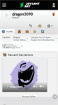 Mobile Screenshot of dragon3090.deviantart.com