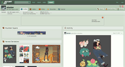 Desktop Screenshot of etesian.deviantart.com