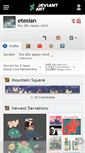 Mobile Screenshot of etesian.deviantart.com