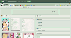 Desktop Screenshot of meliona.deviantart.com