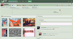 Desktop Screenshot of bnateen.deviantart.com