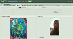 Desktop Screenshot of lennylein.deviantart.com