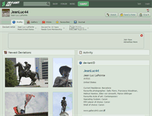Tablet Screenshot of jeanluc44.deviantart.com