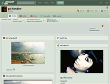 Tablet Screenshot of gul-kendine.deviantart.com