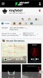 Mobile Screenshot of kingteddy.deviantart.com