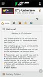 Mobile Screenshot of dtl-universe.deviantart.com