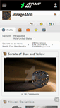 Mobile Screenshot of mirageatoli.deviantart.com