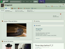 Tablet Screenshot of mirageatoli.deviantart.com