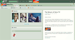 Desktop Screenshot of hero-tv.deviantart.com