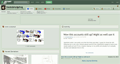 Desktop Screenshot of bladedahedgehog.deviantart.com