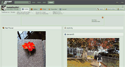 Desktop Screenshot of metallica561.deviantart.com