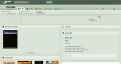 Desktop Screenshot of ipixel-gfx.deviantart.com
