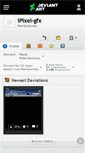 Mobile Screenshot of ipixel-gfx.deviantart.com