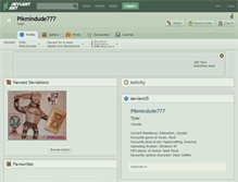 Tablet Screenshot of pikmindude777.deviantart.com