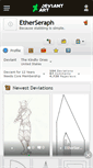 Mobile Screenshot of etherseraph.deviantart.com
