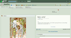 Desktop Screenshot of dazedpink.deviantart.com