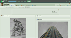 Desktop Screenshot of lucerose.deviantart.com
