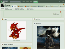 Tablet Screenshot of mess-up.deviantart.com