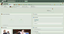 Desktop Screenshot of hachikuji.deviantart.com