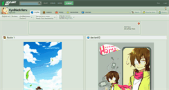 Desktop Screenshot of kyoblackharu.deviantart.com