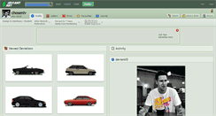 Desktop Screenshot of chosenlv.deviantart.com