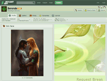 Tablet Screenshot of berende.deviantart.com