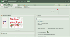 Desktop Screenshot of izzi-fanclub.deviantart.com