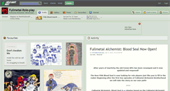 Desktop Screenshot of fullmetal-role-play.deviantart.com