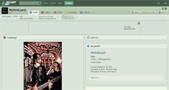 Desktop Screenshot of nickmillard.deviantart.com
