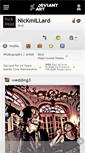 Mobile Screenshot of nickmillard.deviantart.com