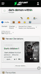 Mobile Screenshot of dark-demon-within.deviantart.com
