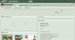 Desktop Screenshot of mydisneyworld.deviantart.com