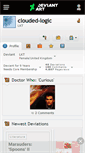 Mobile Screenshot of clouded-logic.deviantart.com