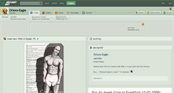 Desktop Screenshot of orions-eagle.deviantart.com