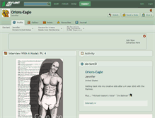 Tablet Screenshot of orions-eagle.deviantart.com