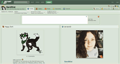 Desktop Screenshot of banditkat.deviantart.com