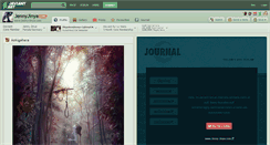 Desktop Screenshot of jennyjinya.deviantart.com