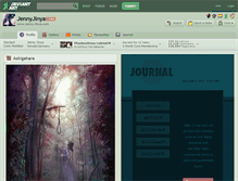 Tablet Screenshot of jennyjinya.deviantart.com