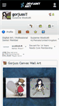 Mobile Screenshot of gorjuss.deviantart.com