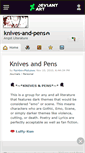 Mobile Screenshot of knives-and-pens.deviantart.com