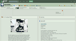 Desktop Screenshot of neecolette.deviantart.com