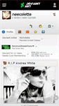 Mobile Screenshot of neecolette.deviantart.com