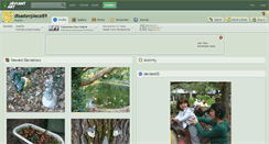 Desktop Screenshot of disasterpiece89.deviantart.com