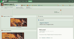 Desktop Screenshot of magoichi-saika-fc.deviantart.com